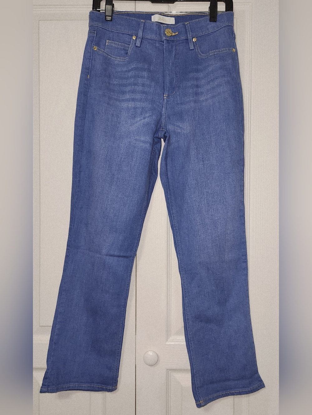 NWT Lilly Pulitzer Liza High Rise Crop Pants. Size 4 - Picture 3 of 10